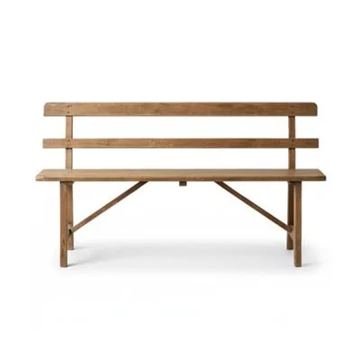 Natural Wood Bench