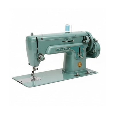 Teal Vintage Sewing Machine
