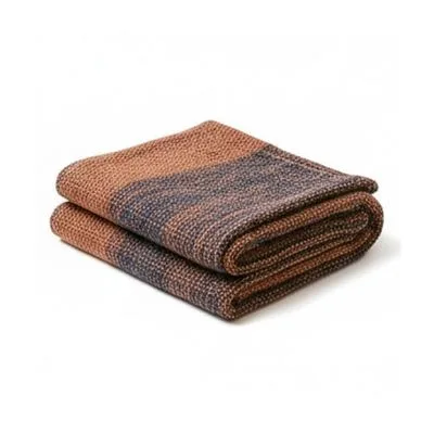 Woven Jute Throw Blanket
