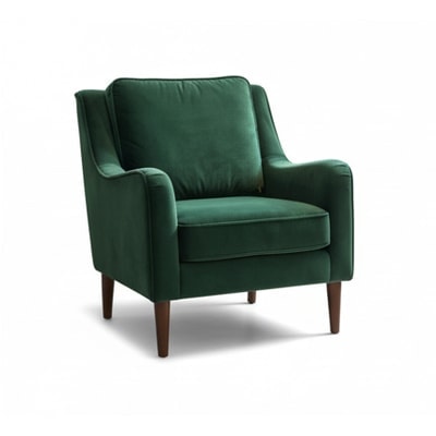 Emerald Green Velvet Accent Chair