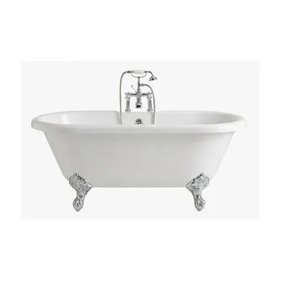 White Clawfoot Bathtub