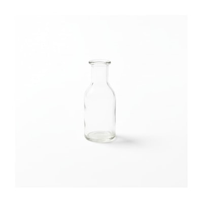 Clear Glass Bud Vase Small