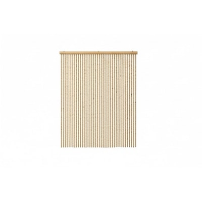 Bamboo Beaded Curtain Room Divider