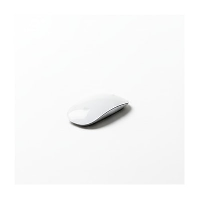White Wireless Mouse Computer