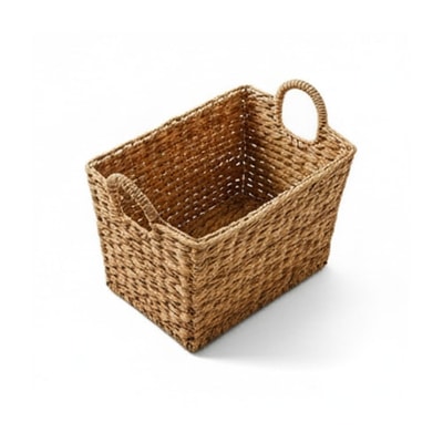 Woven Wicker Storage Basket