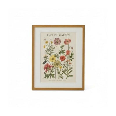 Framed Floral Botanical Print