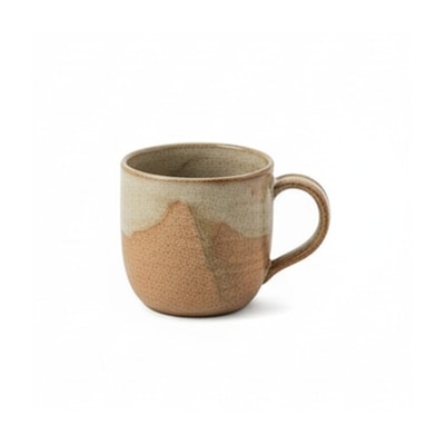Beige Ceramic Coffee Mug
