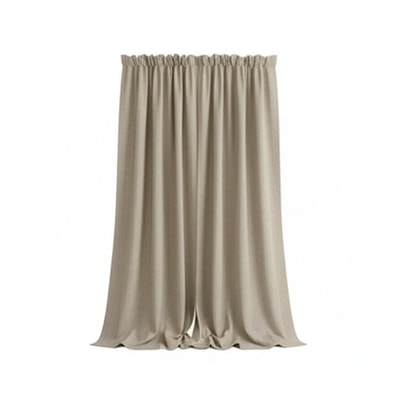 Beige Linen Curtains Neutral