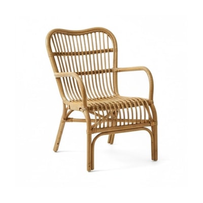 Wicker Accent Chair Modern
